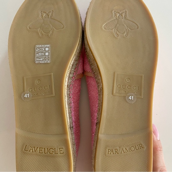 Gucci GG Logo Terrycloth Espadrilles - Picture 10 of 13